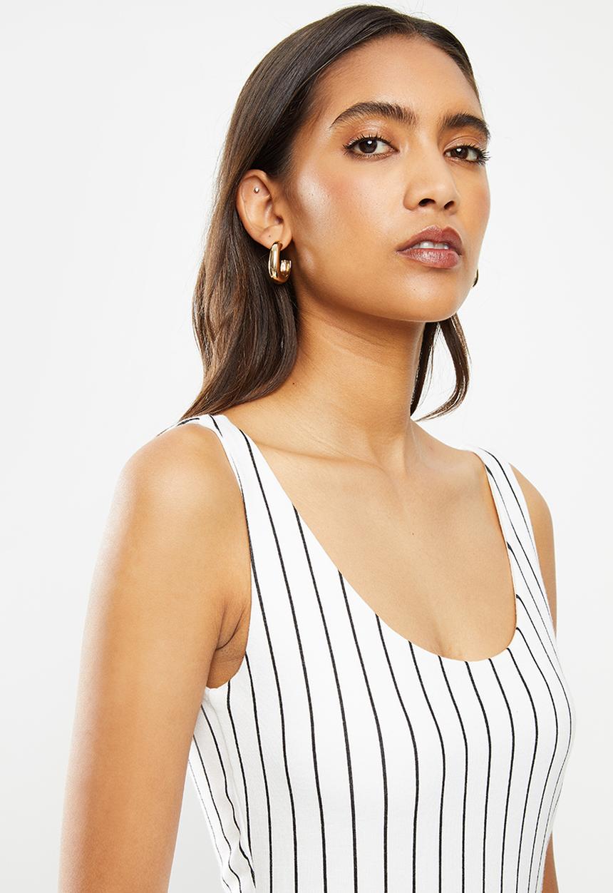 ONLY - Felia sleeveless jumpsuit - stone white