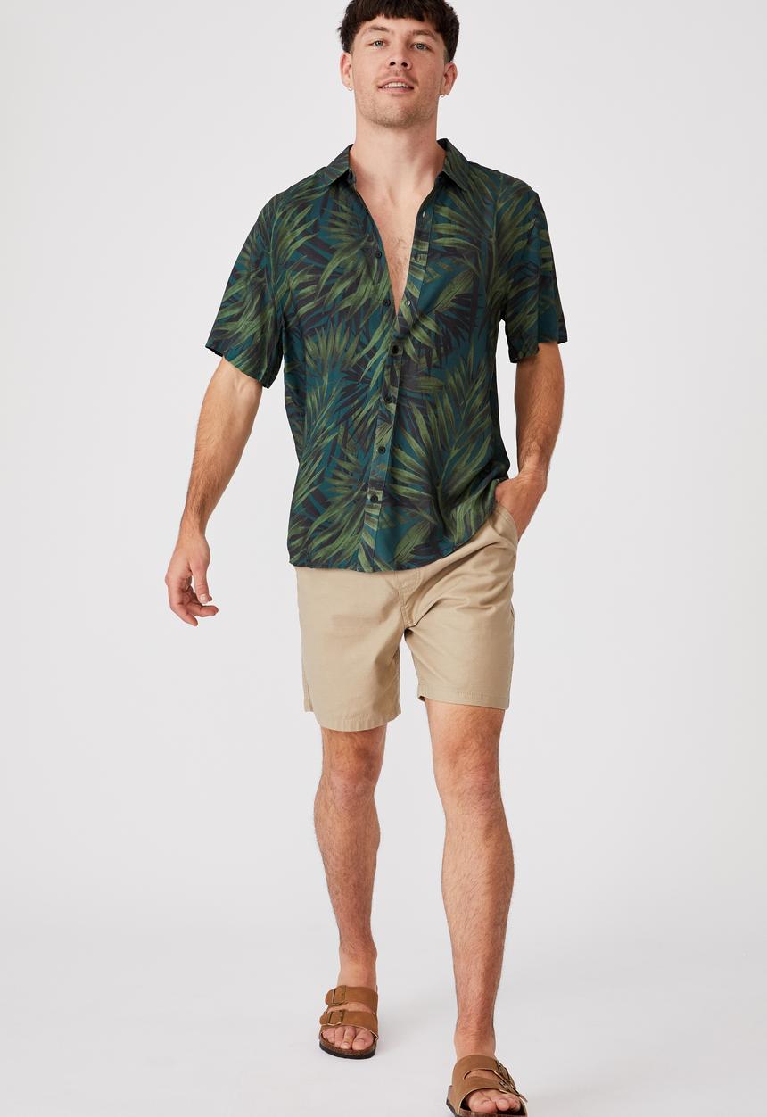 Cotton On - Short sleeve resort shirt - the fronz
