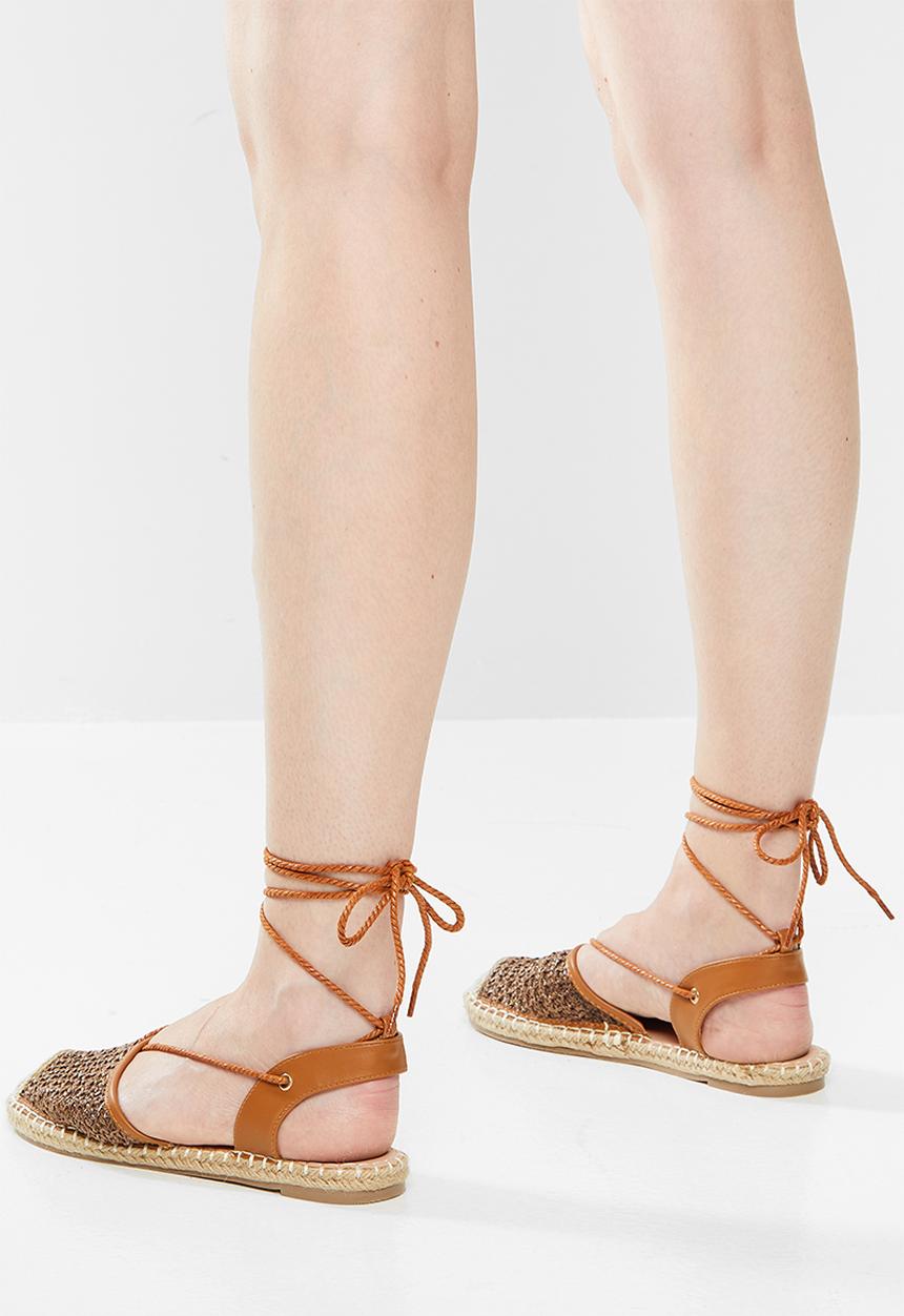 Butterfly Feet - Roxanne espadrille - brown