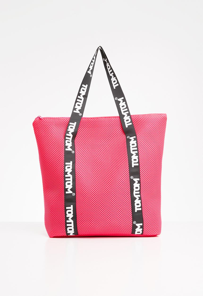 Tom Tom - Tomtom striped shopper - pink