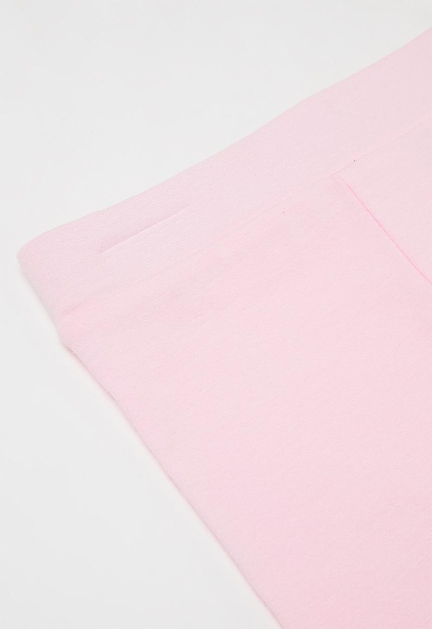 Converse - Converse graph capri leg set top - grey & pink 