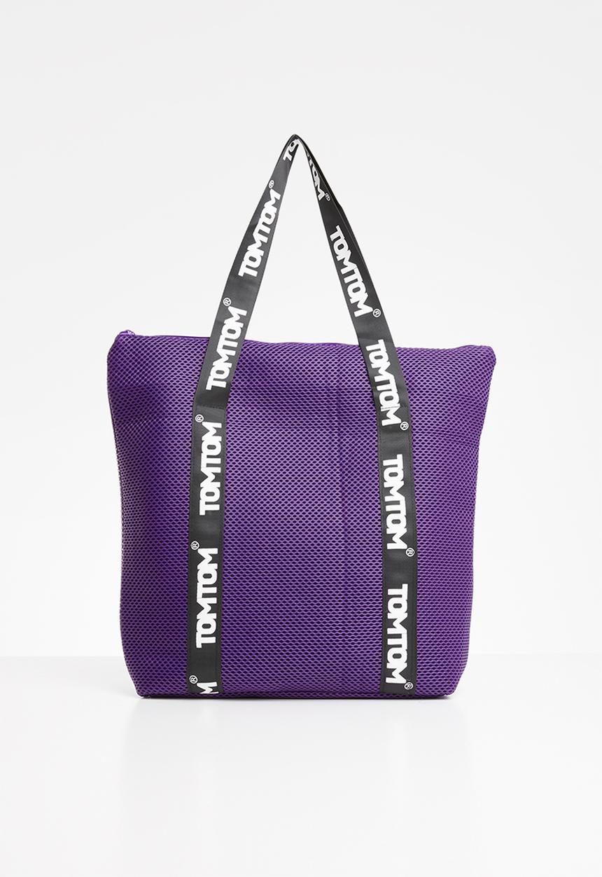 Tom Tom - Tomtom striped shopper - purple