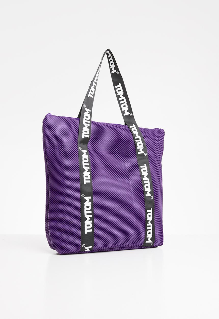 Tom Tom - Tomtom striped shopper - purple