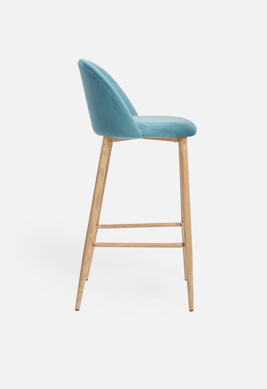 Sixth Floor - Slate kitchen stool - petrol