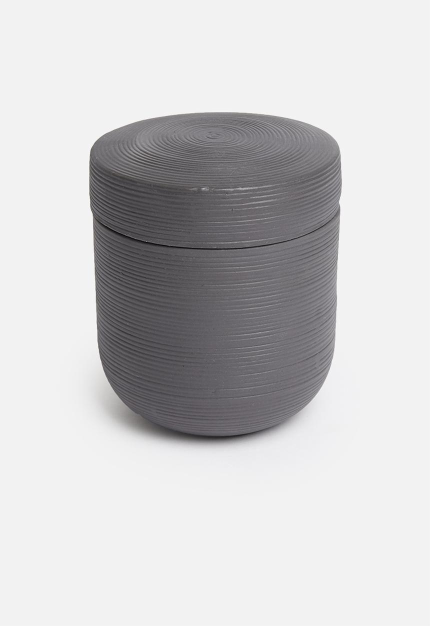 Paju Design Belgium - Lines candle - grey