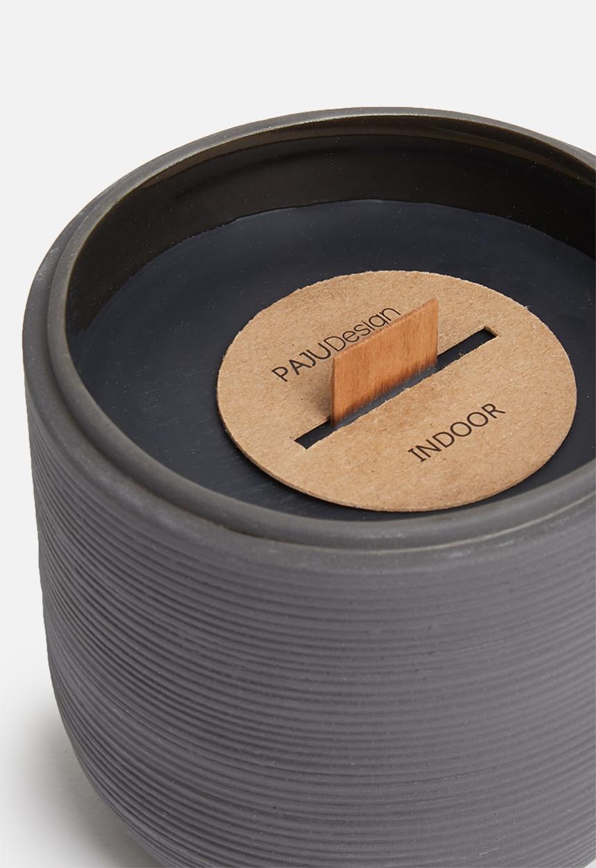 Paju Design Belgium - Lines candle - grey
