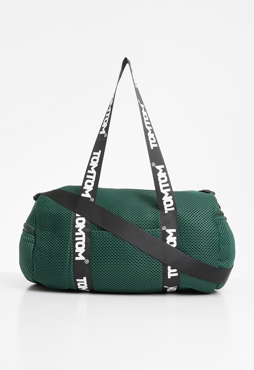 Tom Tom - Tomtom striped duffle bag - green