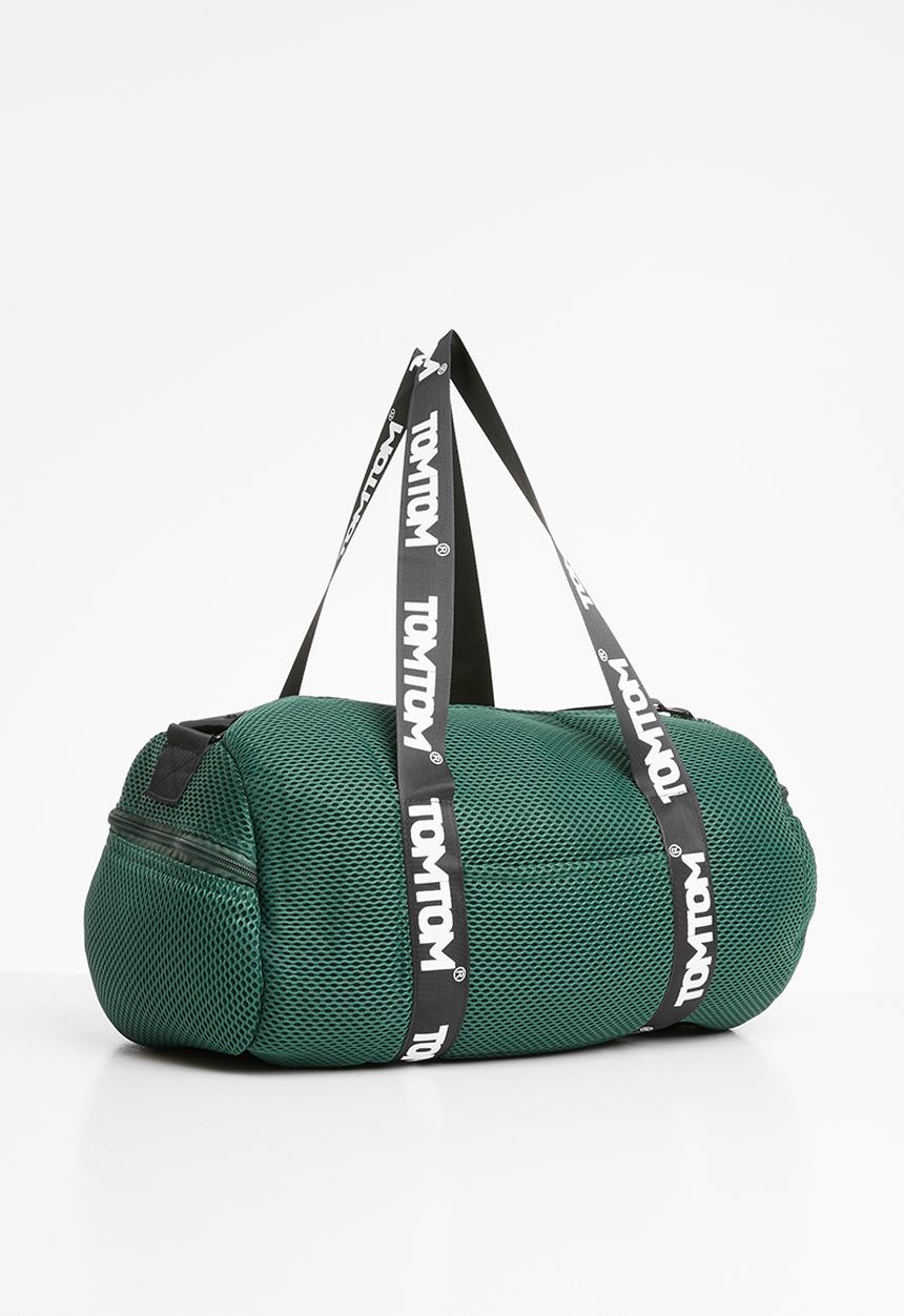 Tom Tom - Tomtom striped duffle bag - green