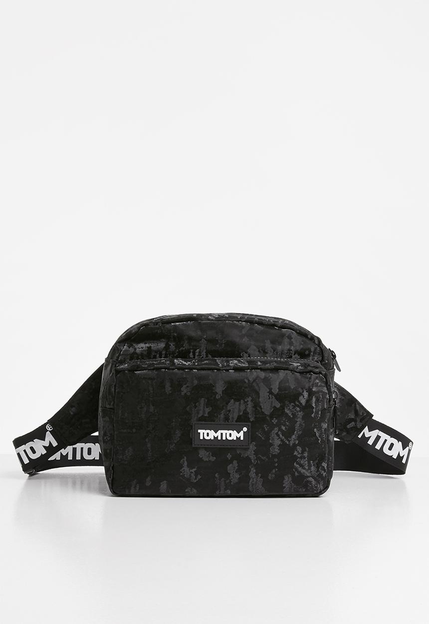 Tom Tom - Printed waistbag - black