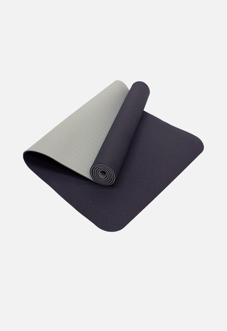 Billy The Bee Yoga - Asoka Eco Yoga Mat - Sticky Black &Grey