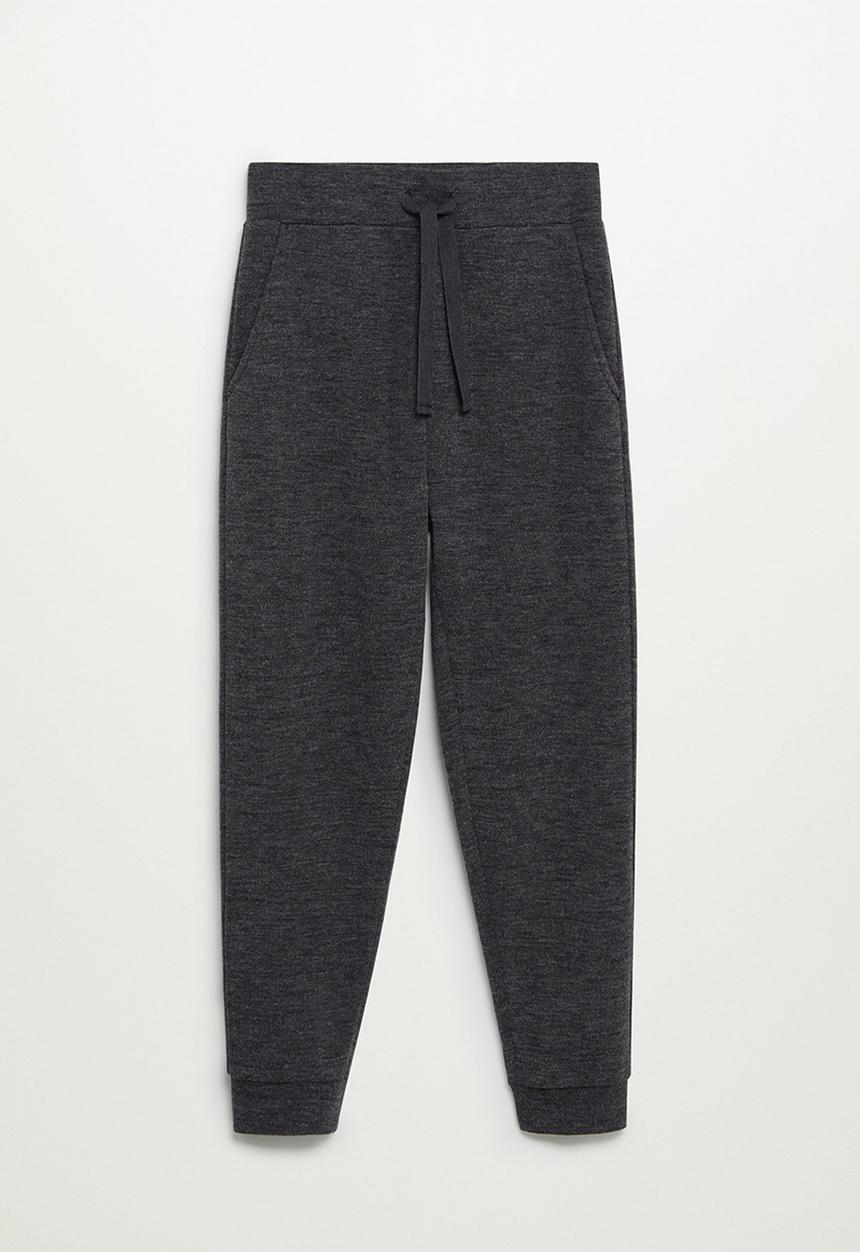 MANGO - Trousers maxime - dark grey