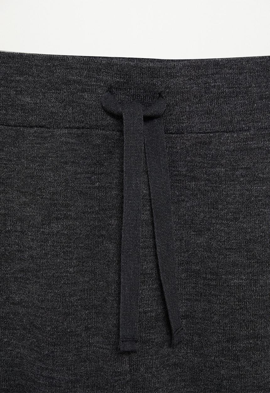 MANGO - Trousers maxime - dark grey