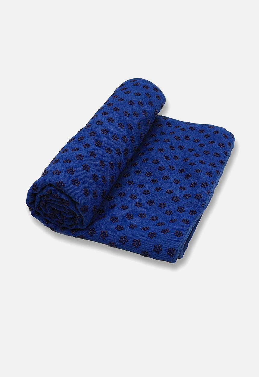 Billy The Bee Yoga - Anti Skid Yoga Towel –  Blue
