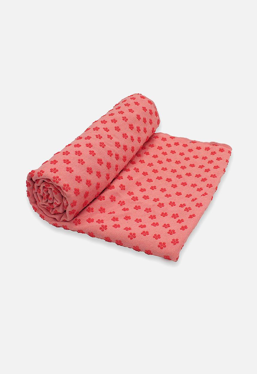 Billy The Bee Yoga - Anti Skid Yoga Towel – Pink
