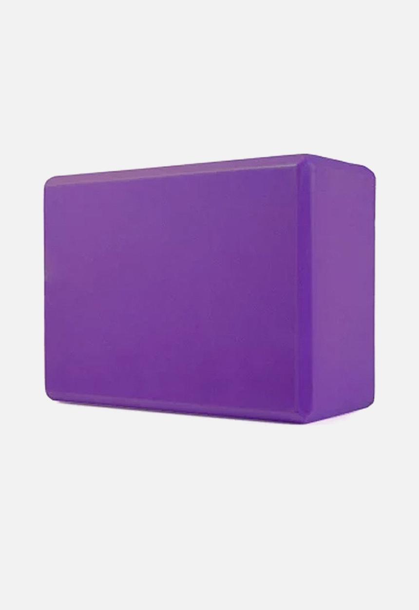 Billy The Bee Yoga - Eva Foam Yoga Block - Purple