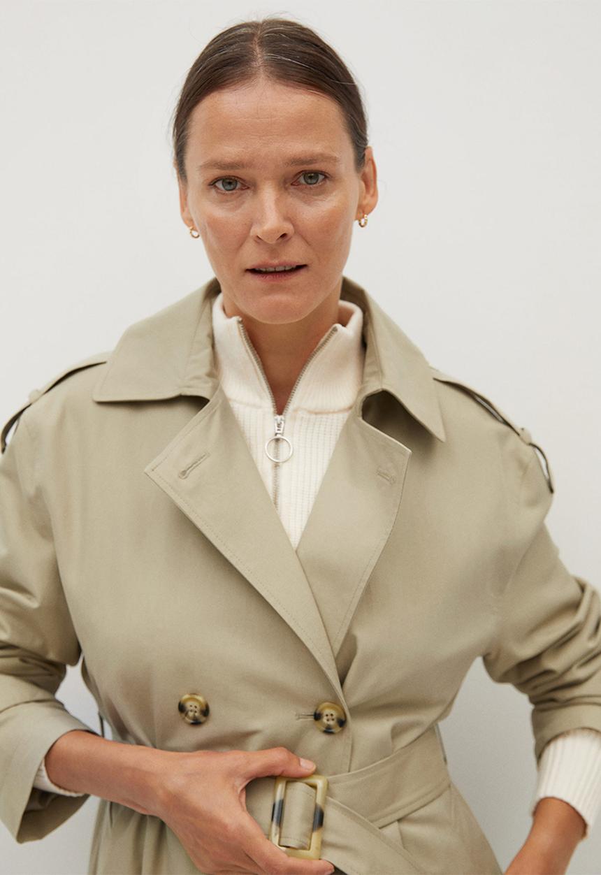 MANGO - Trench coat - neutral