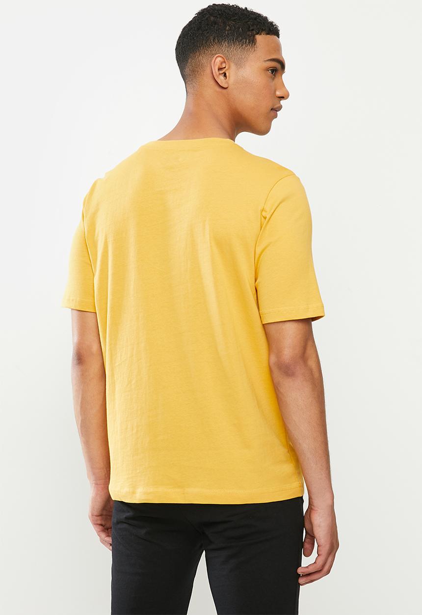 KAPPA - Logo cromen tee - yellow 