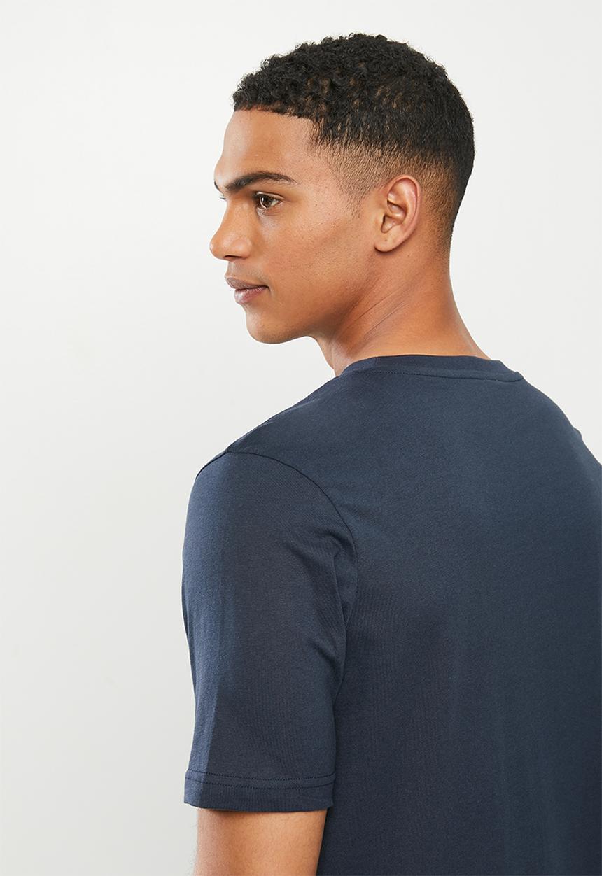 KAPPA - Logo zobi tee - navy & red