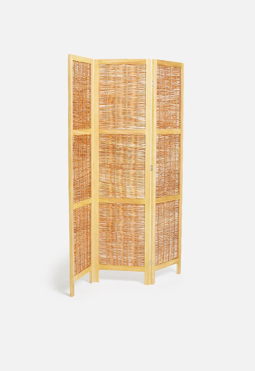 H&S - Willow screen divider - natural