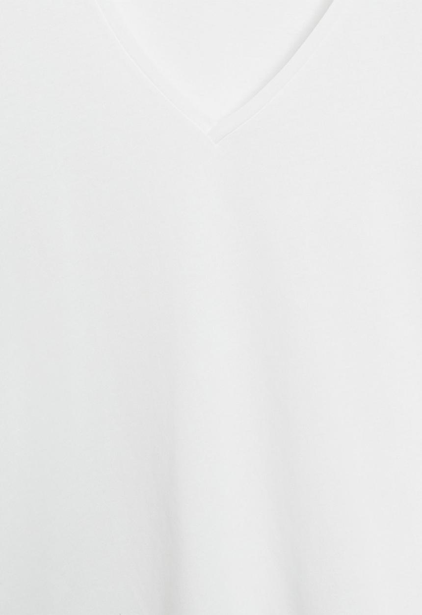 MANGO - T-shirt chalapi7 - natural