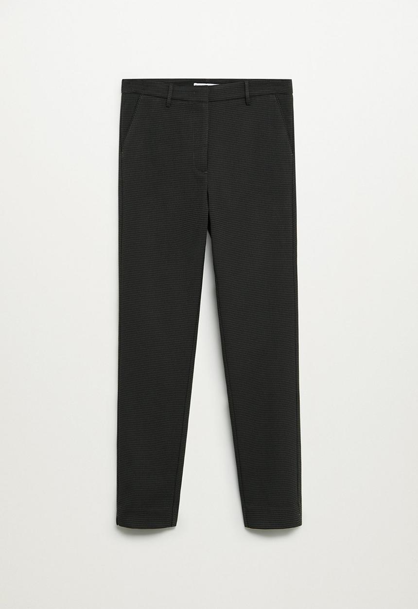 MANGO - Trousers warm - khaki