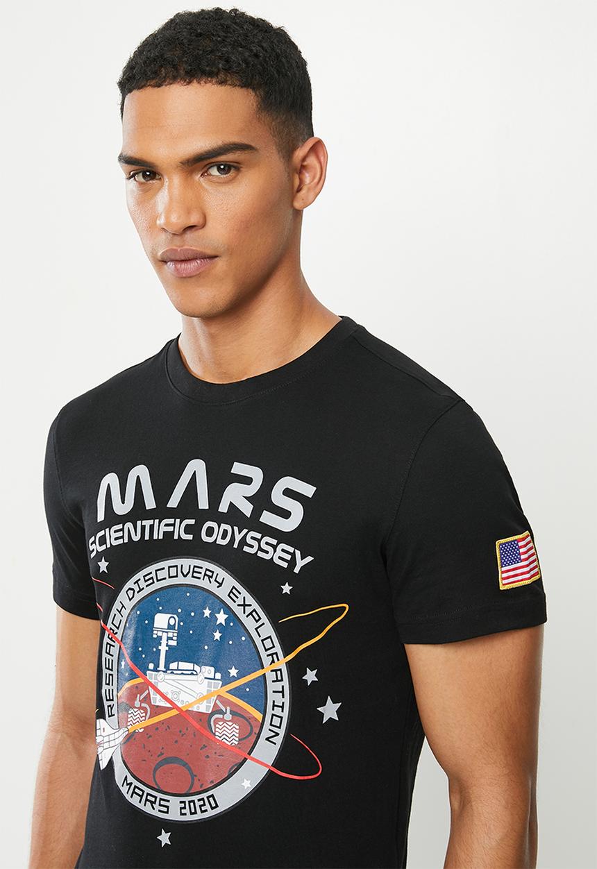 Alpha Industries - Mars tee - black