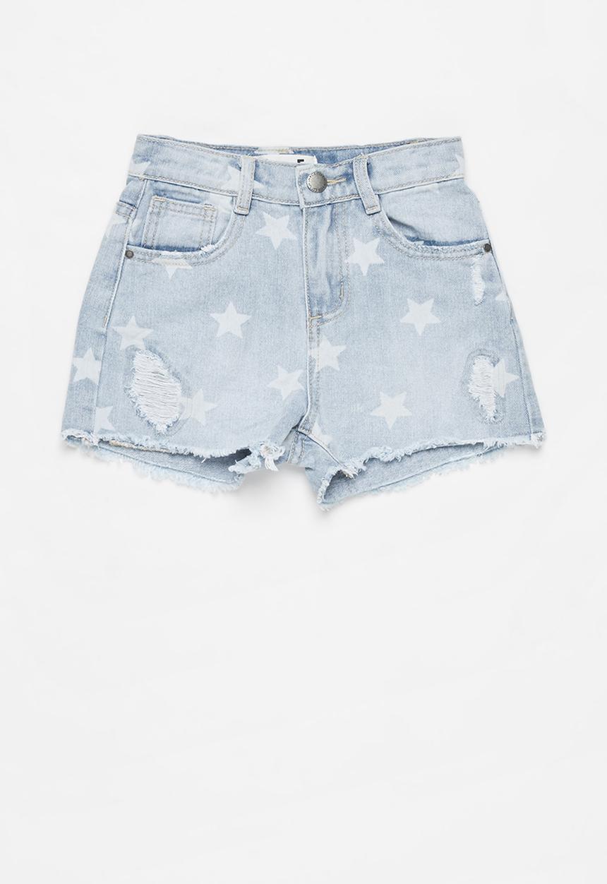 Cotton On - Sunny denim short - blue