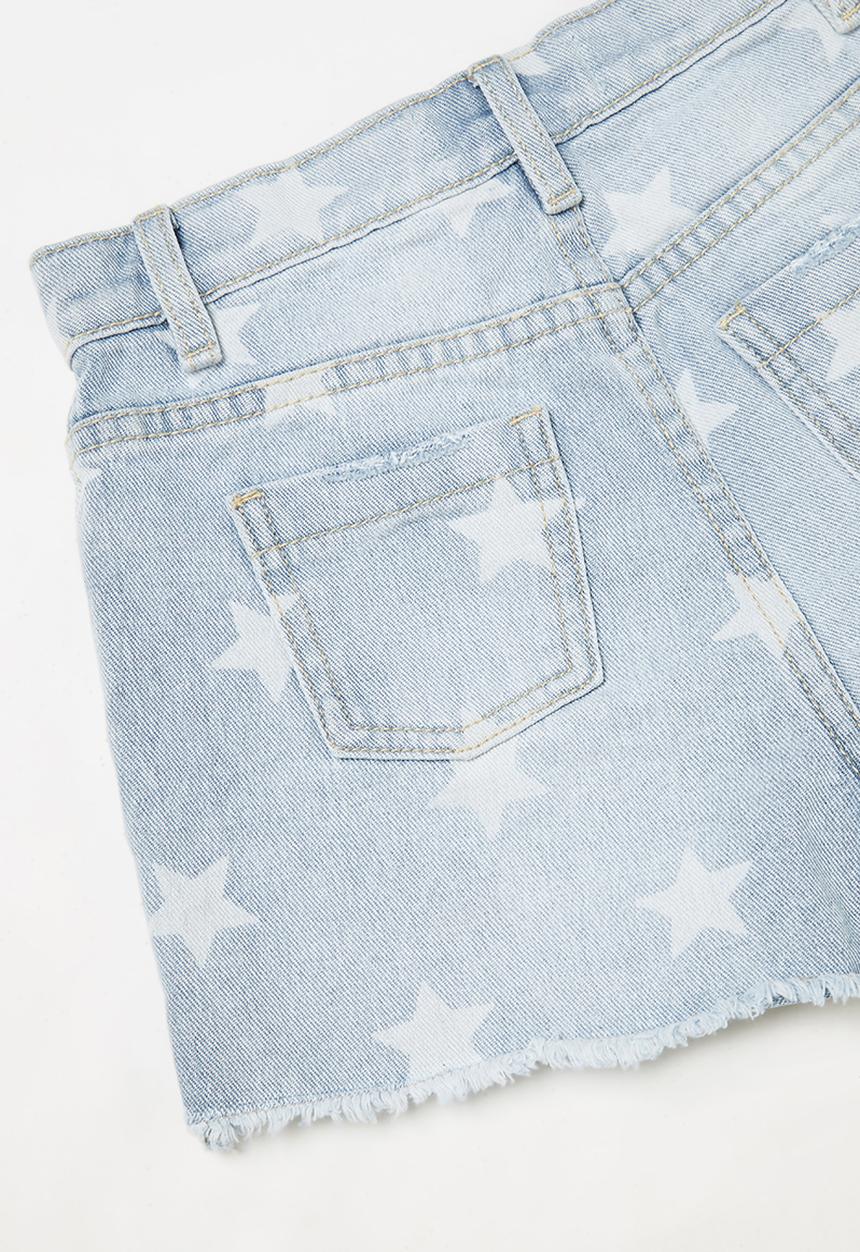 Cotton On - Sunny denim short - blue