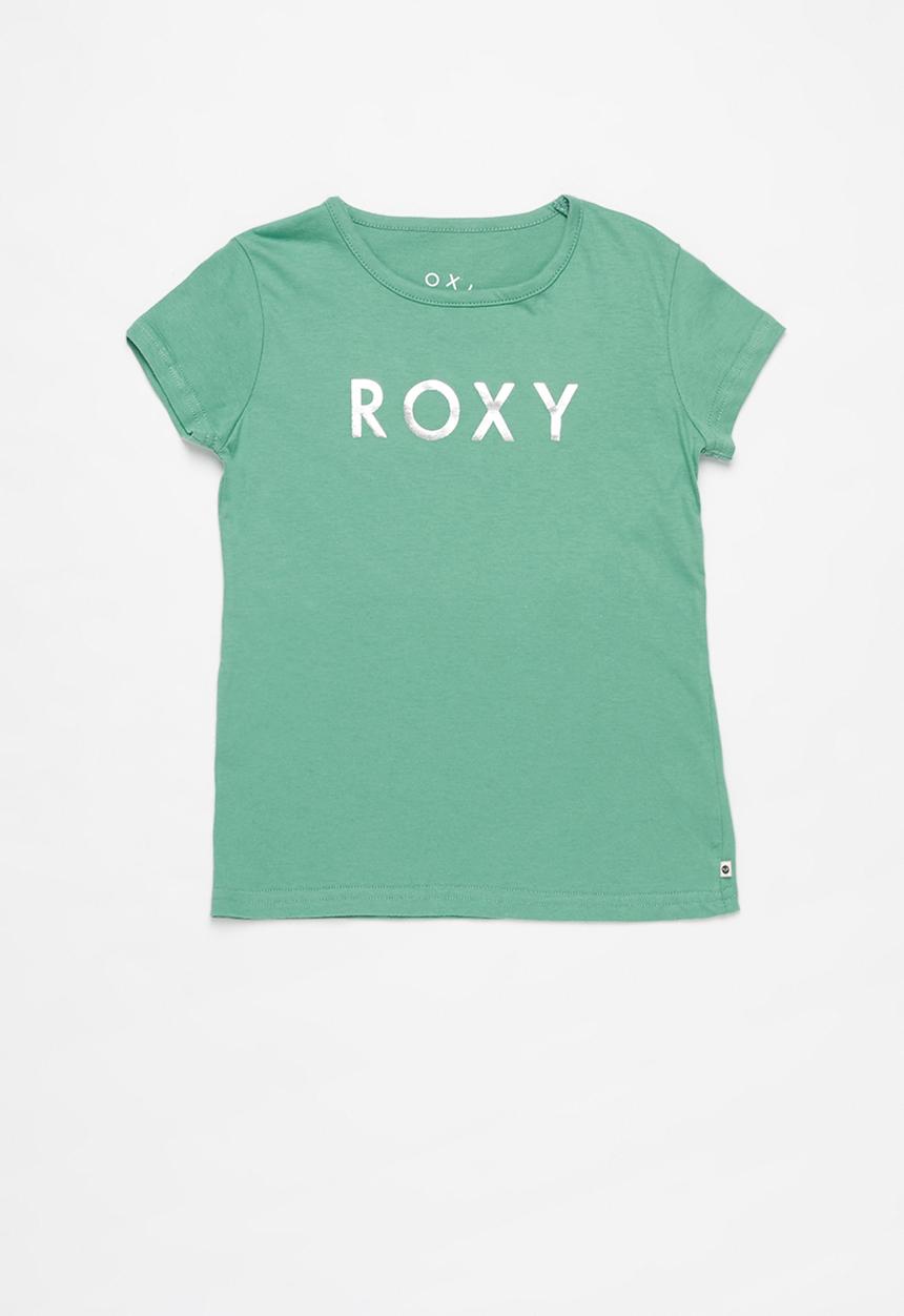 Roxy - The one a short sleeve tee - green