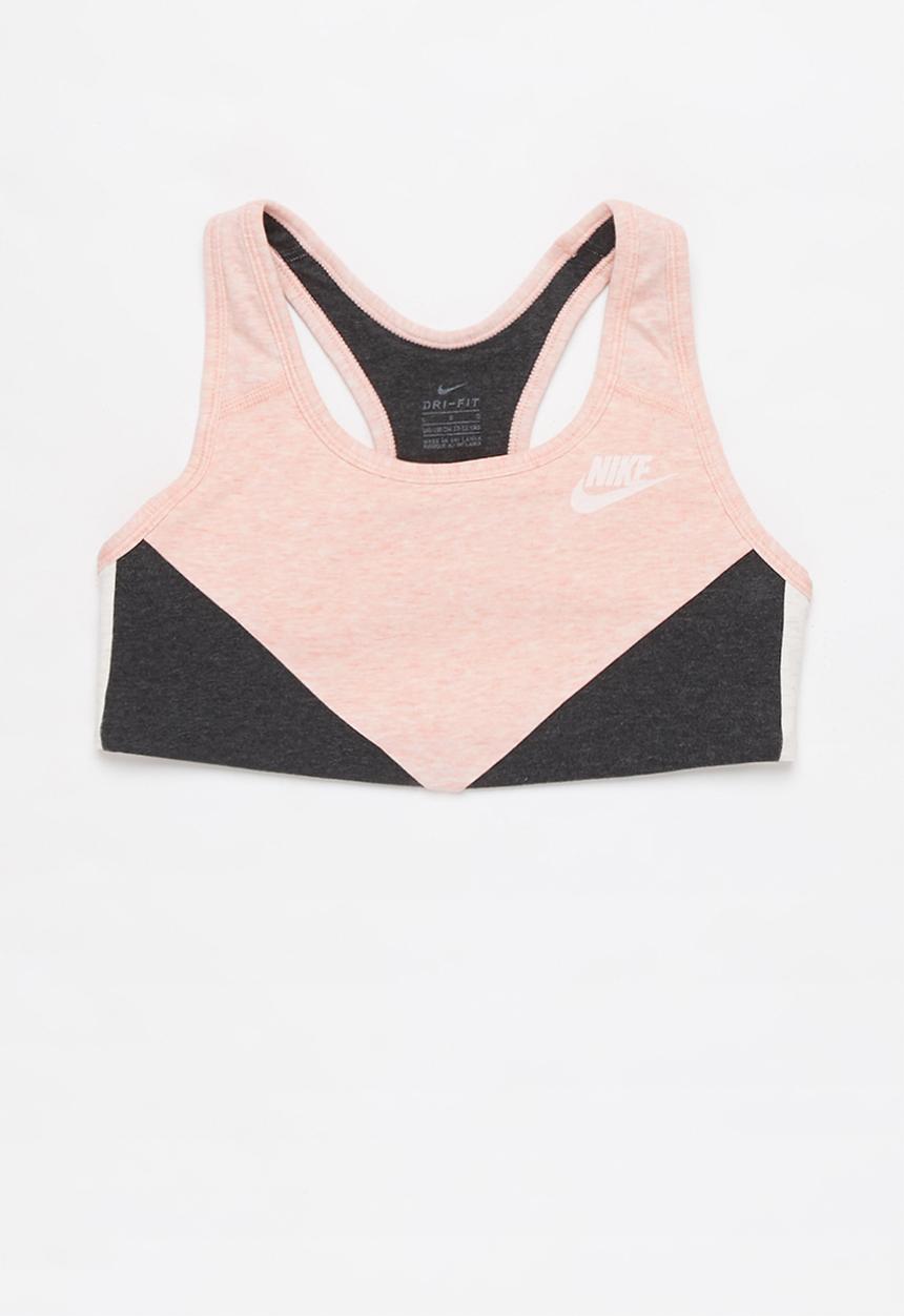 Nike - Nike bra cl veneer wndr - coral & grey 