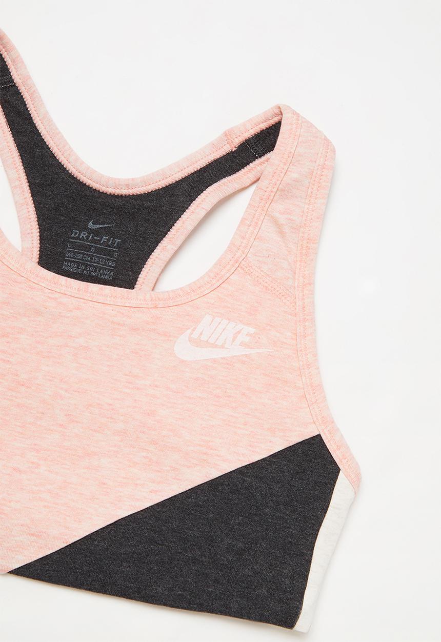 Nike - Nike bra cl veneer wndr - coral & grey 