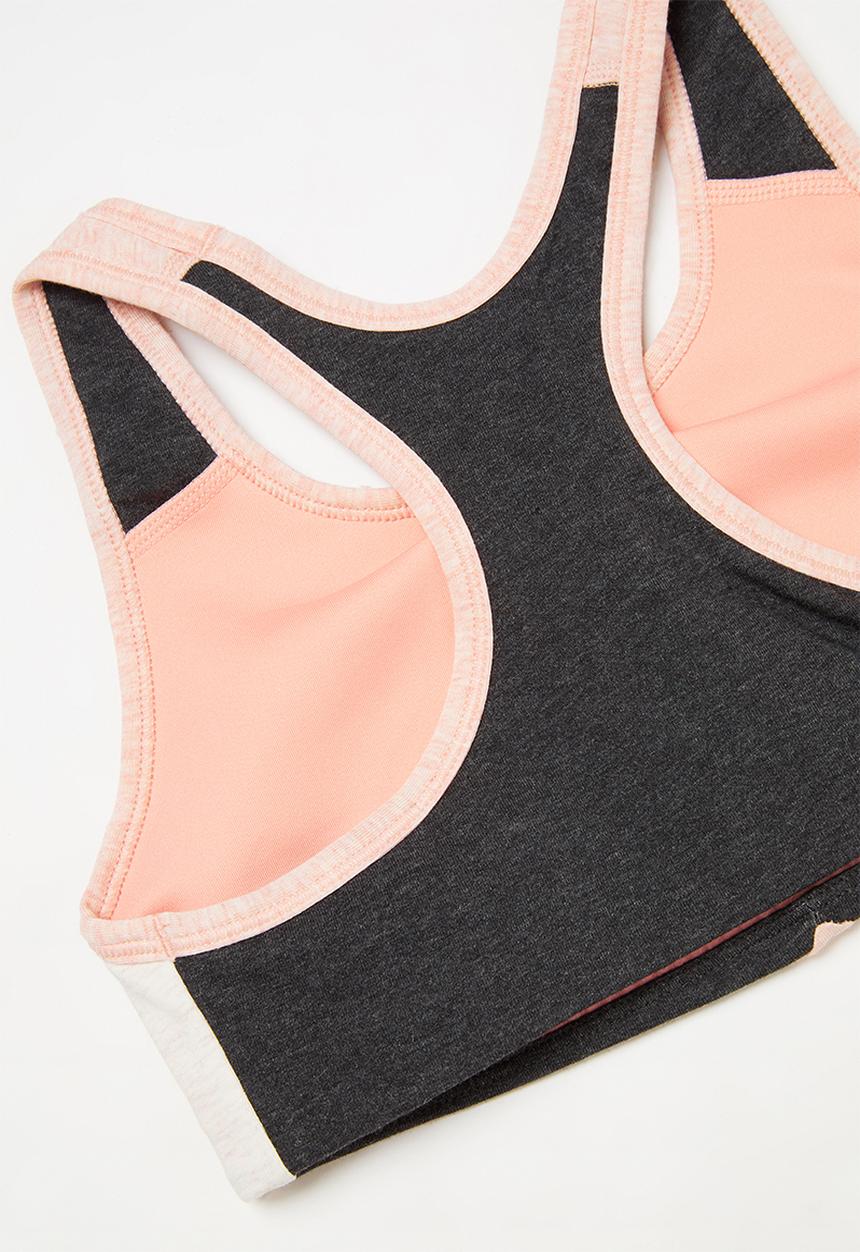 Nike - Nike bra cl veneer wndr - coral & grey 