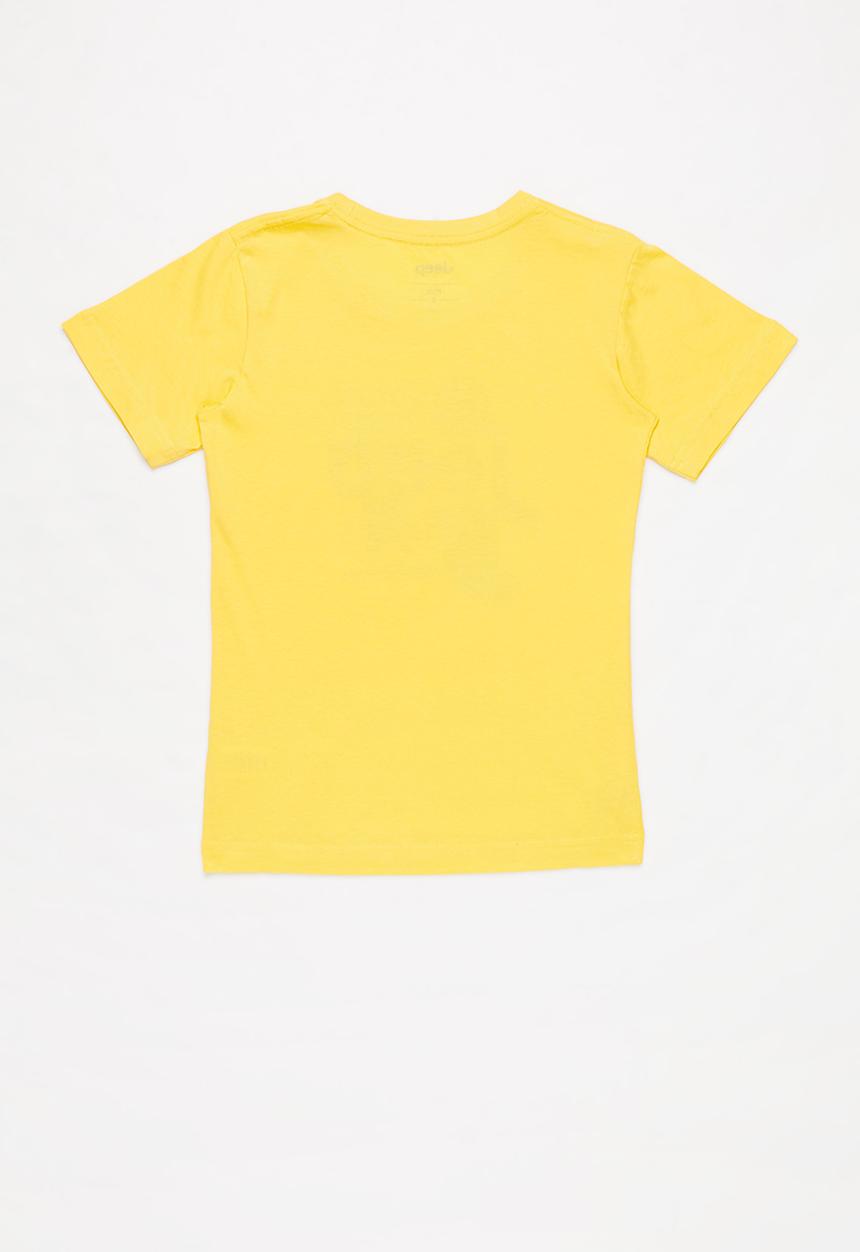 JEEP - Don boys short sleeve graphic print tee - sunshine