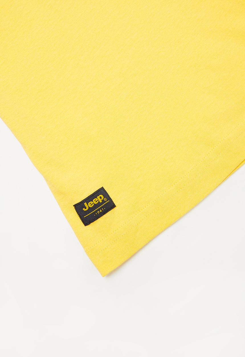 JEEP - Don boys short sleeve graphic print tee - sunshine