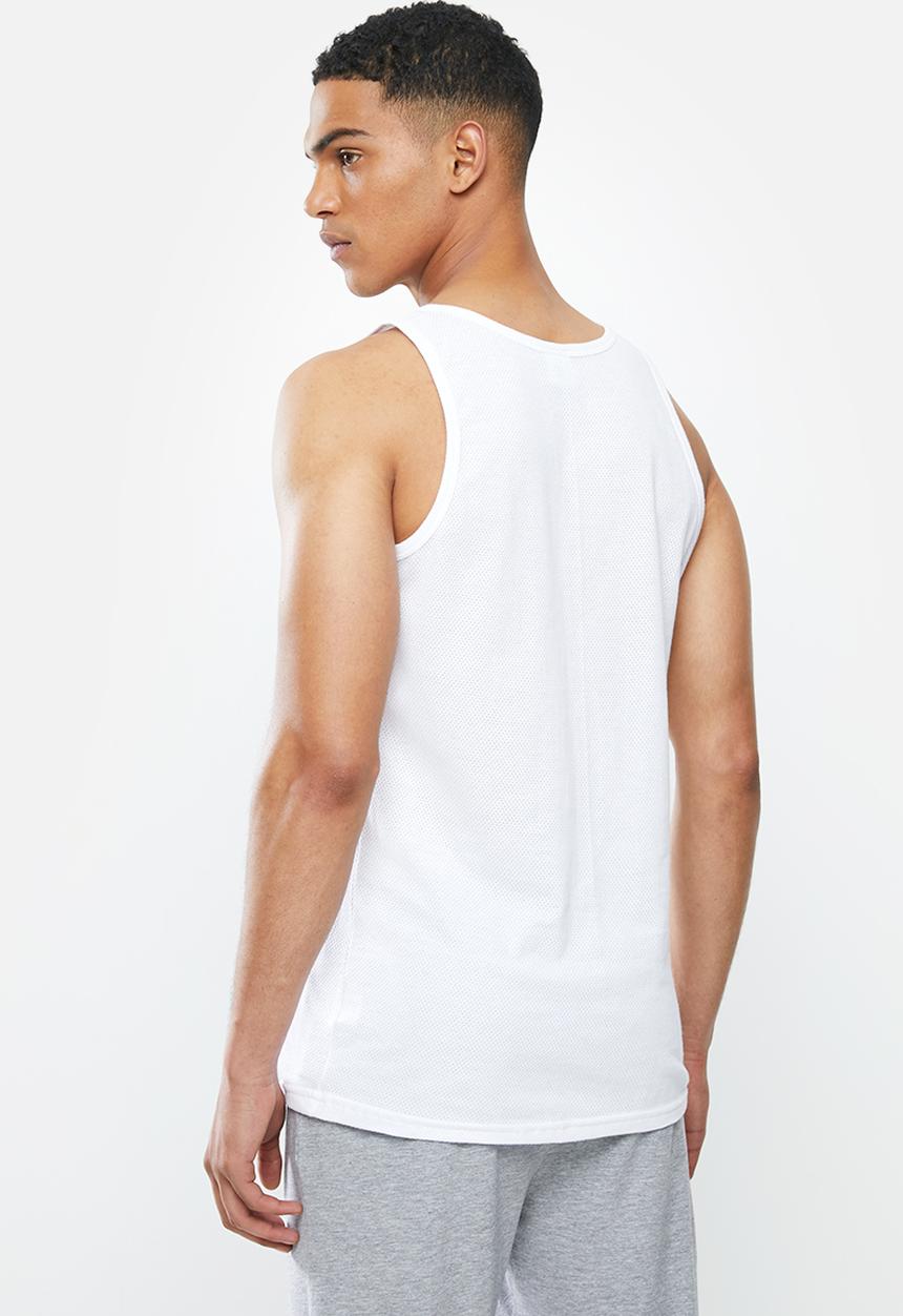 Jockey - 3 Pack eyelet vests - white
