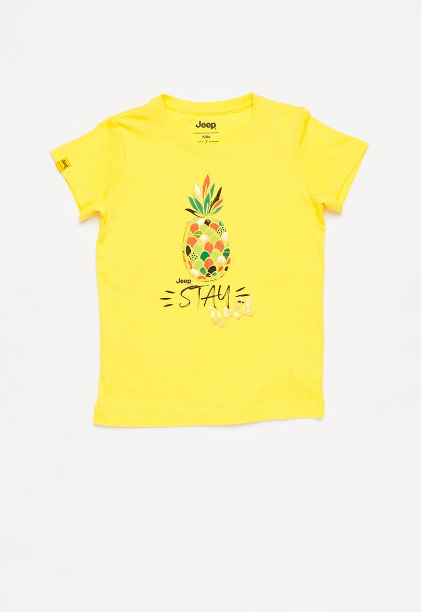 JEEP - Josie palm print shirt  - multi/lemon