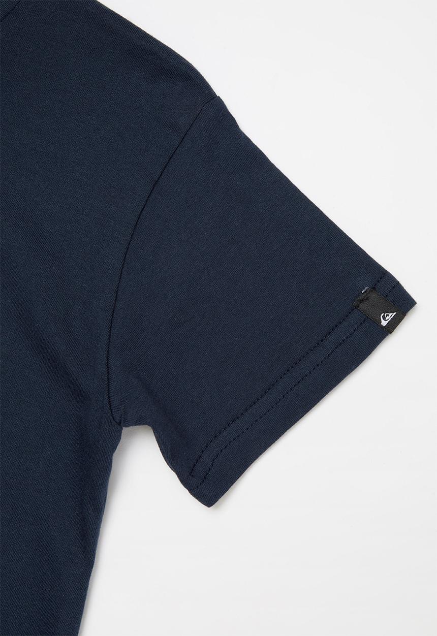Quiksilver - Slab logo short sleeve tee - navy