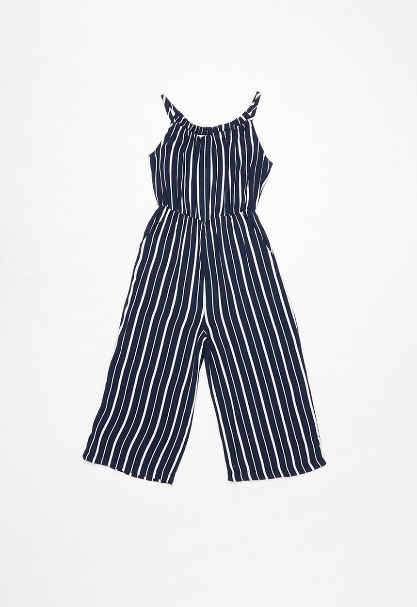 Superbalist - Girls jumpsuit - navy & white 