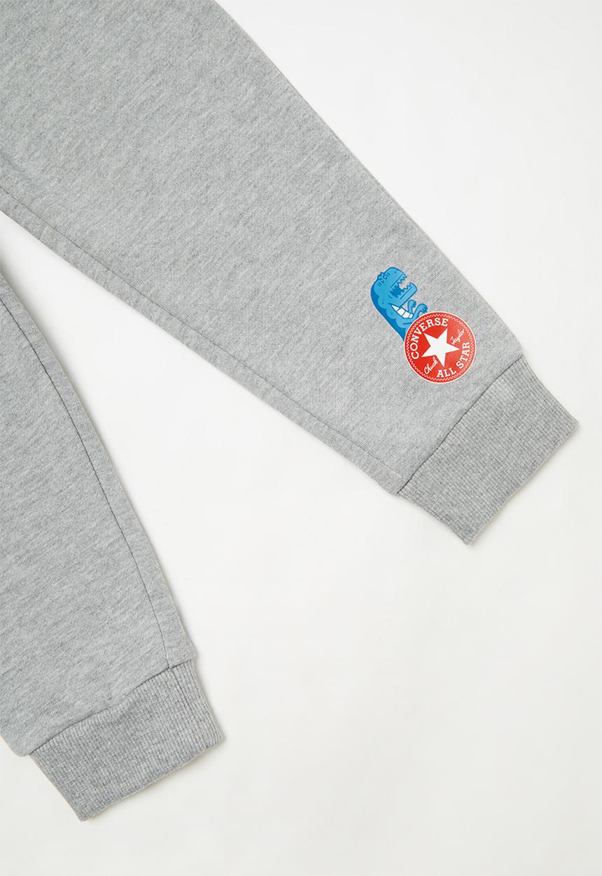 Converse - Boys colorblock dino set - grey & blue 