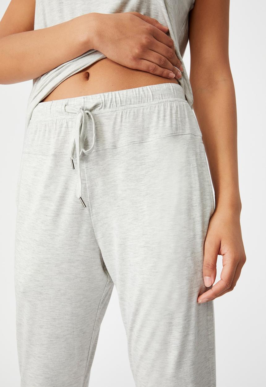 Cotton On - Sleep recovery pant - soft grey marle