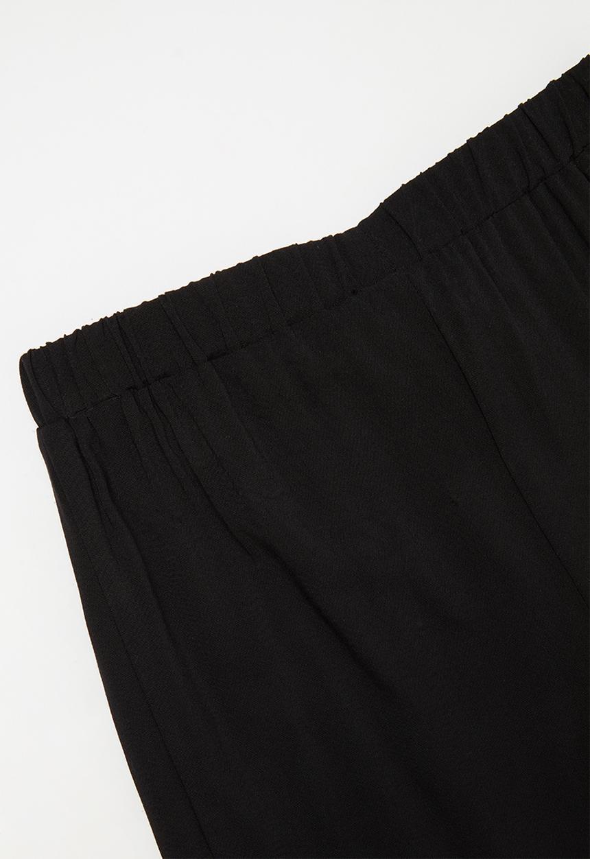 Superbalist - Elasticated culotte - black