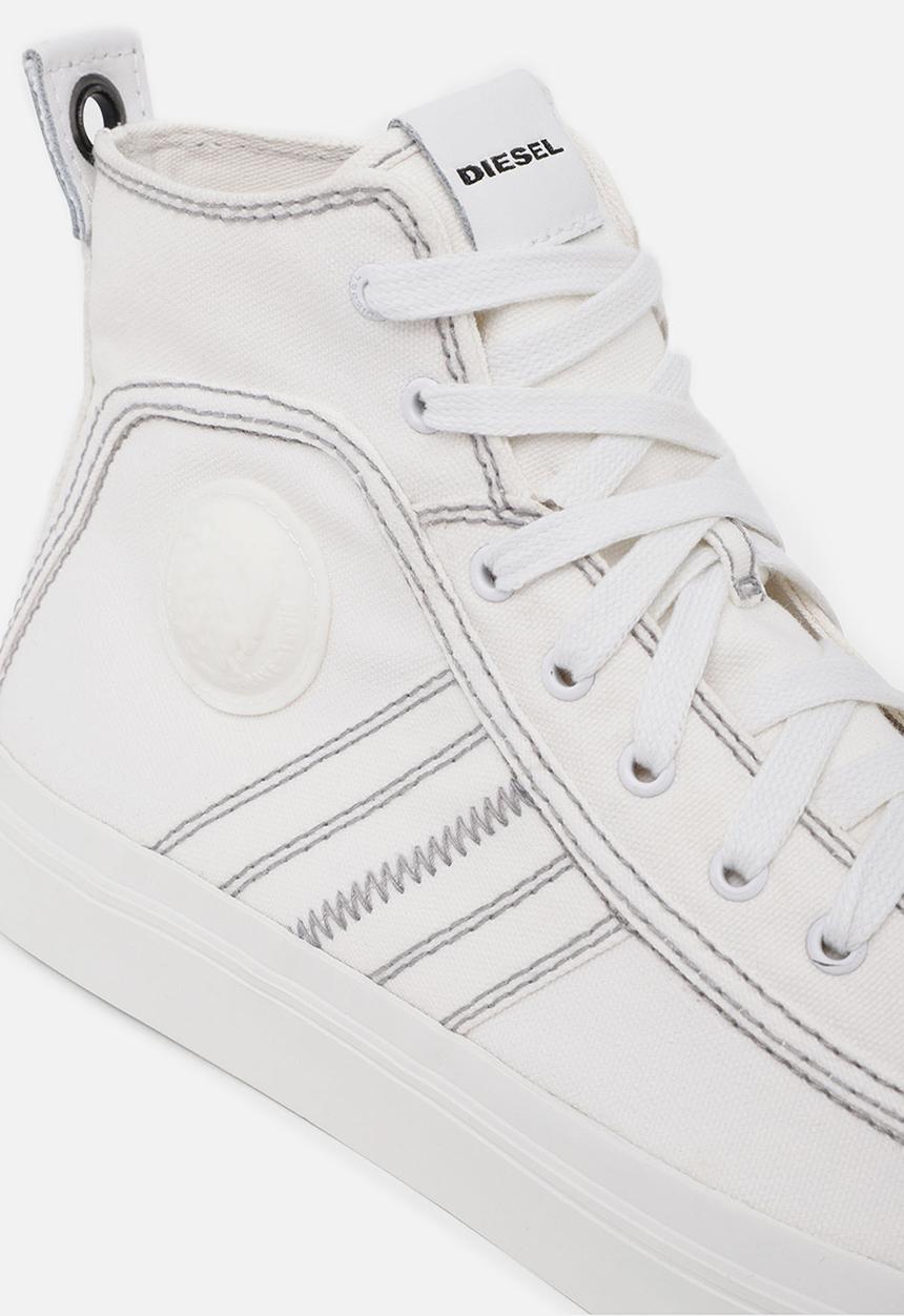 Diesel  - S-Astico Mid Lace - star white 