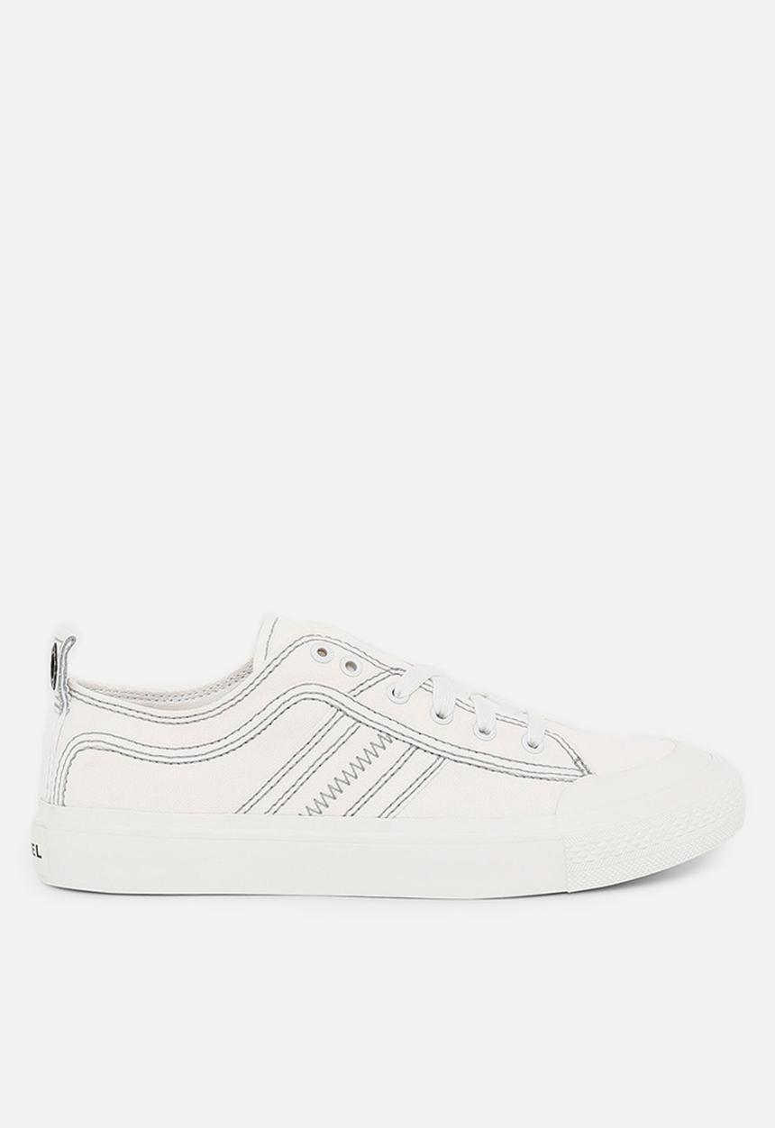 Diesel  - S-astico low lace w sneakers - white