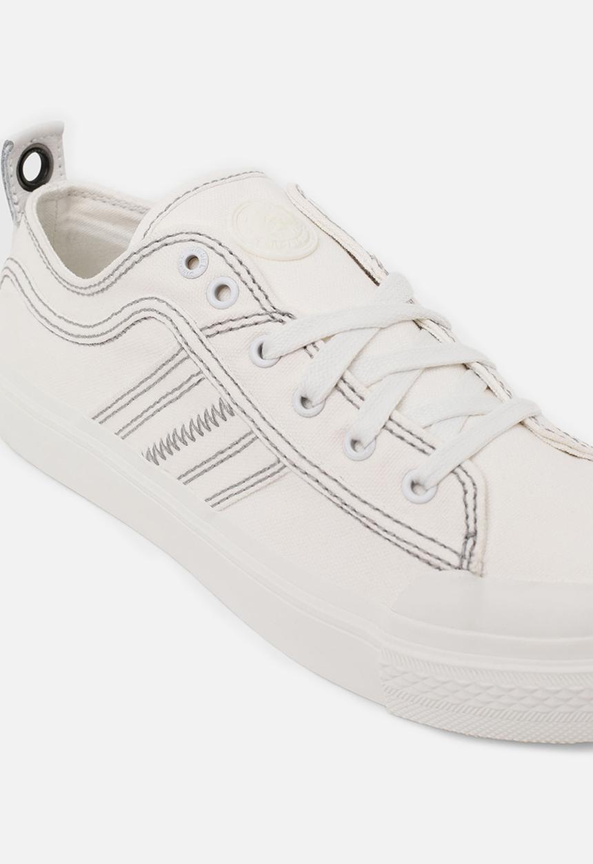 Diesel  - S-astico low lace w sneakers - white