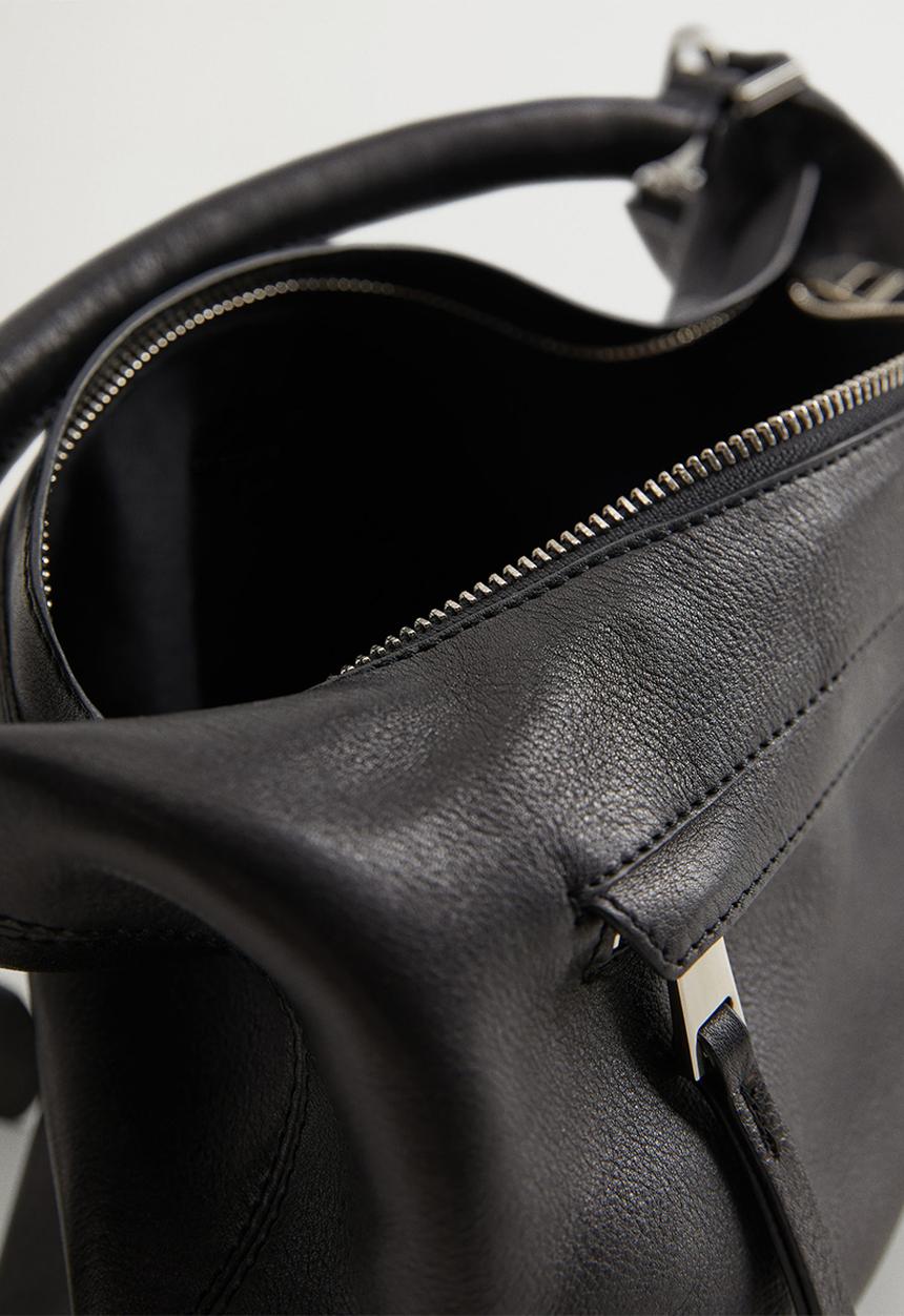 MANGO - Bag fina - black