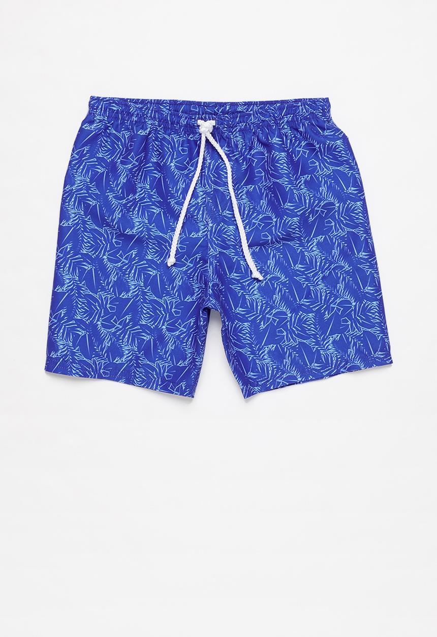 Rebel Republic - Tween boys board  shorts -  blue