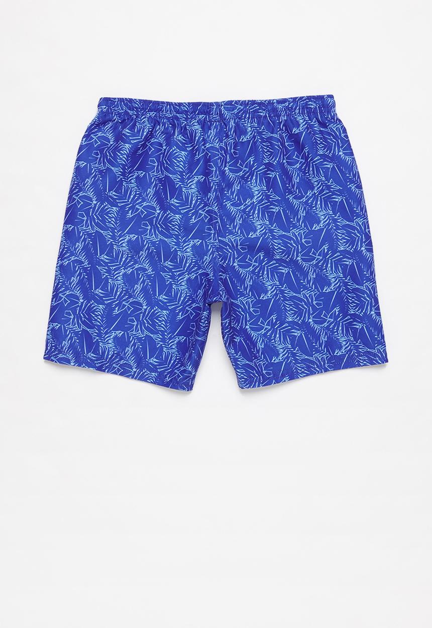 Rebel Republic - Tween boys board  shorts -  blue