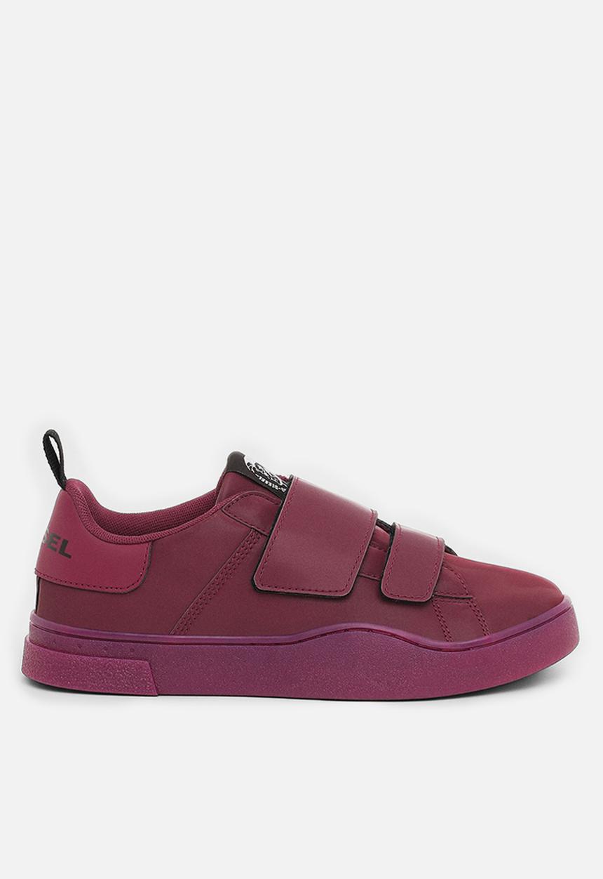 Diesel  - S-clever low strap w sneakers - purple potion