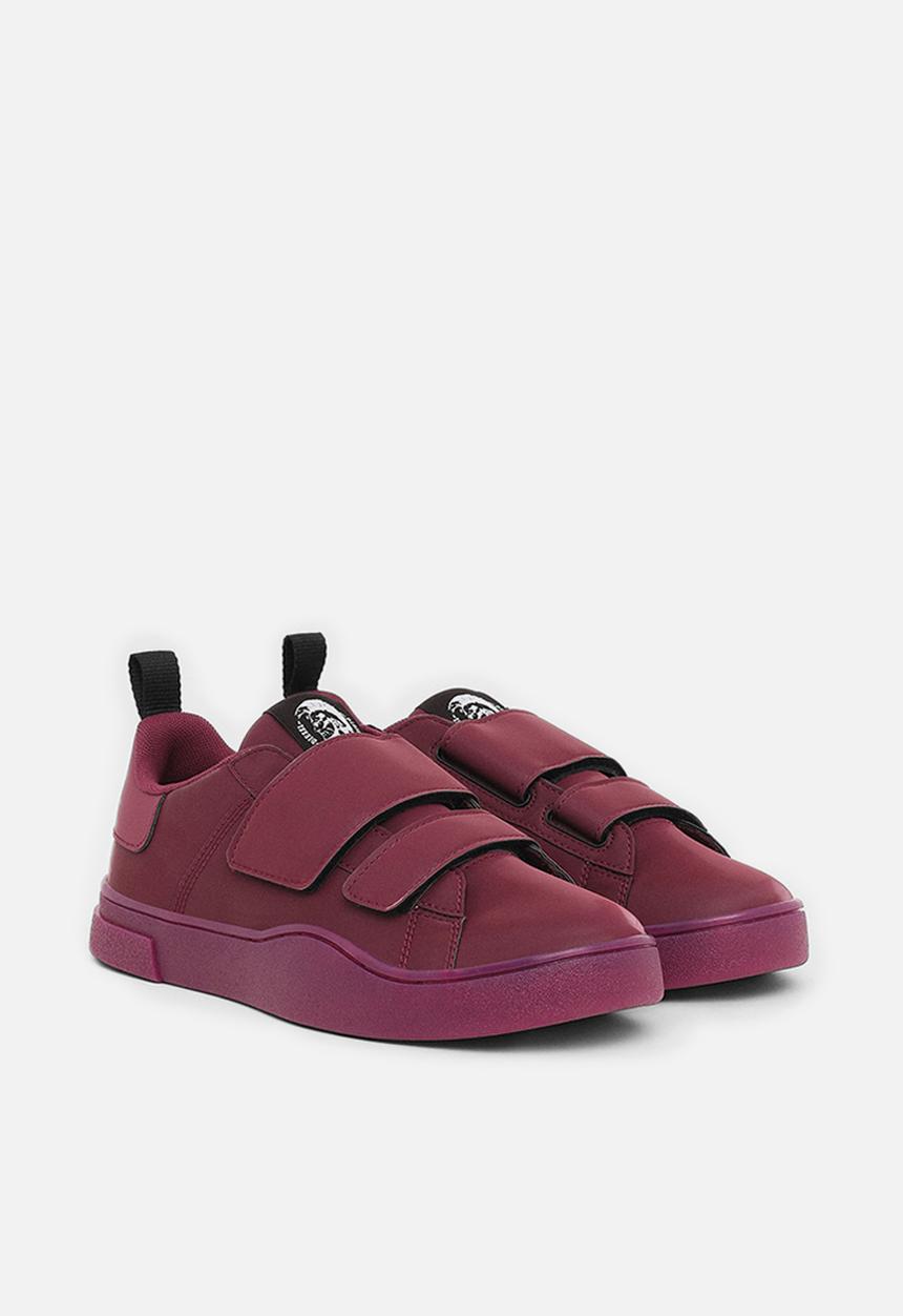 Diesel  - S-clever low strap w sneakers - purple potion