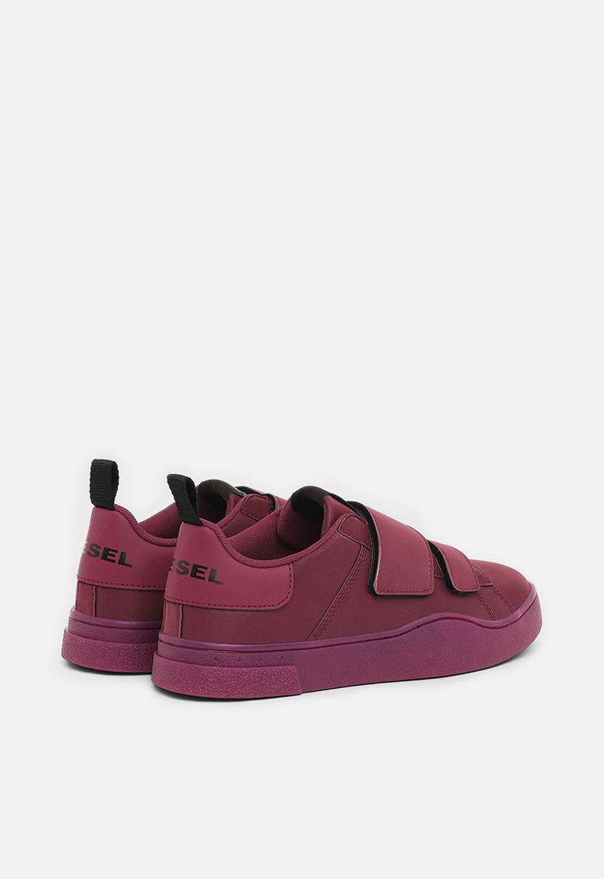 Diesel  - S-clever low strap w sneakers - purple potion